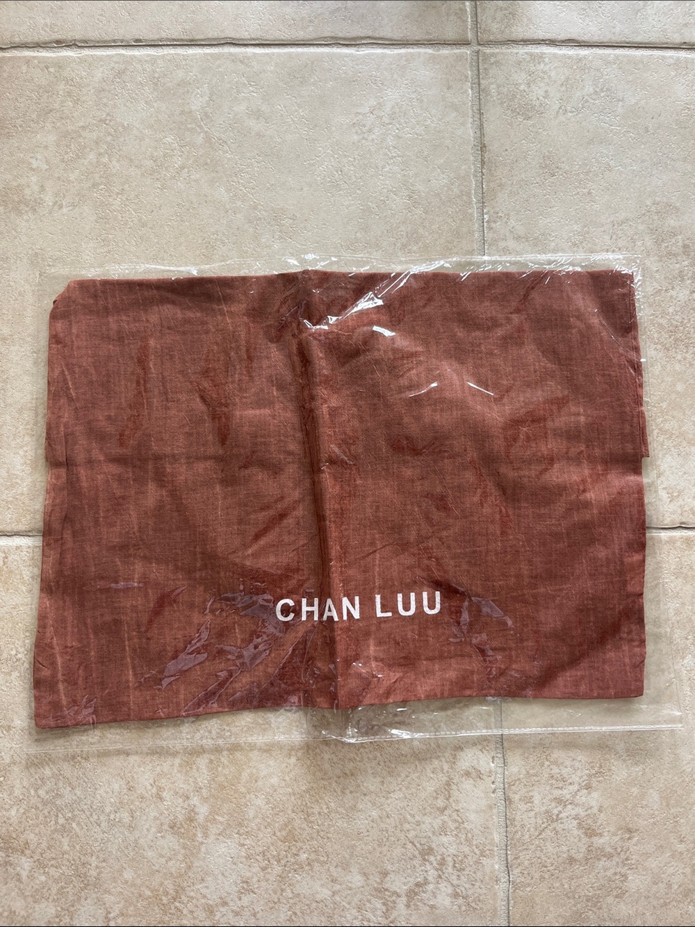 Chan Luu Burnt Orange Lightweight Tote Bag